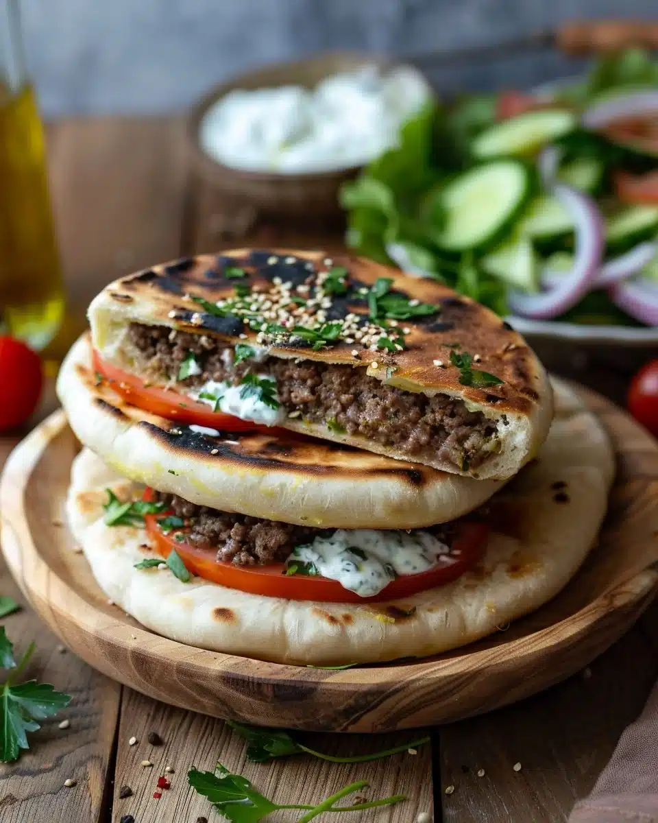 Greek Smashed Pita