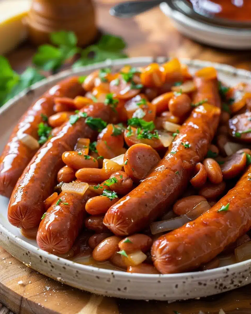 Homemade Franks and Beans