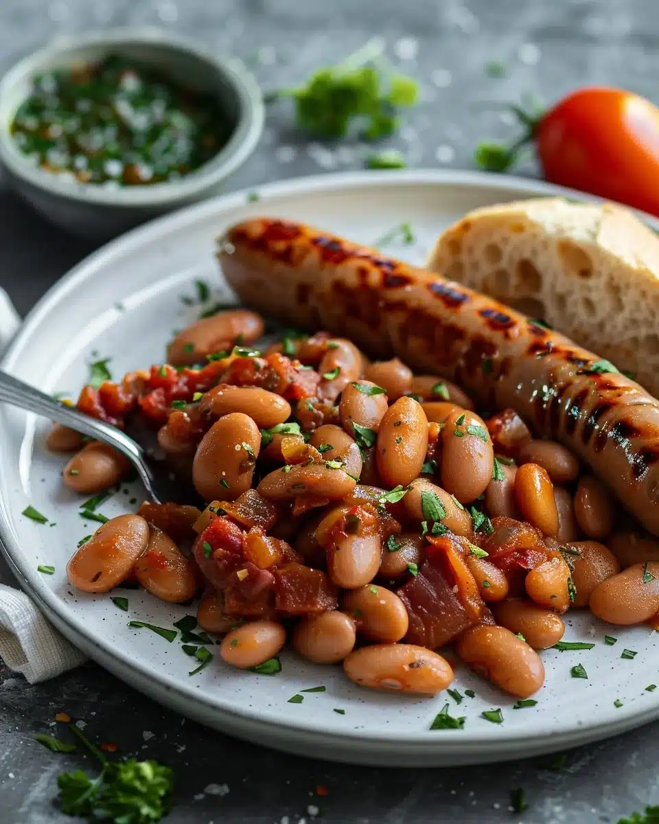 Homemade Franks and Beans