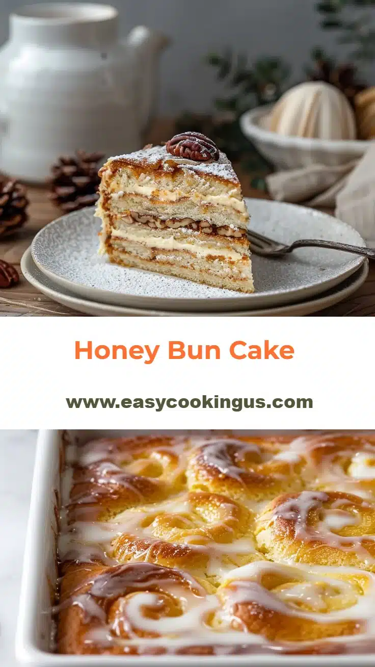 Honey Bun Cake