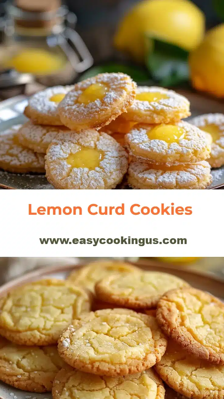 Lemon Curd Cookies