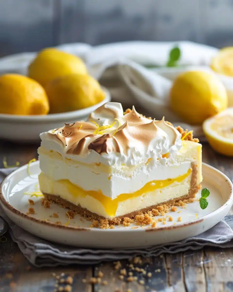 Lemon Meringue Cheesecake