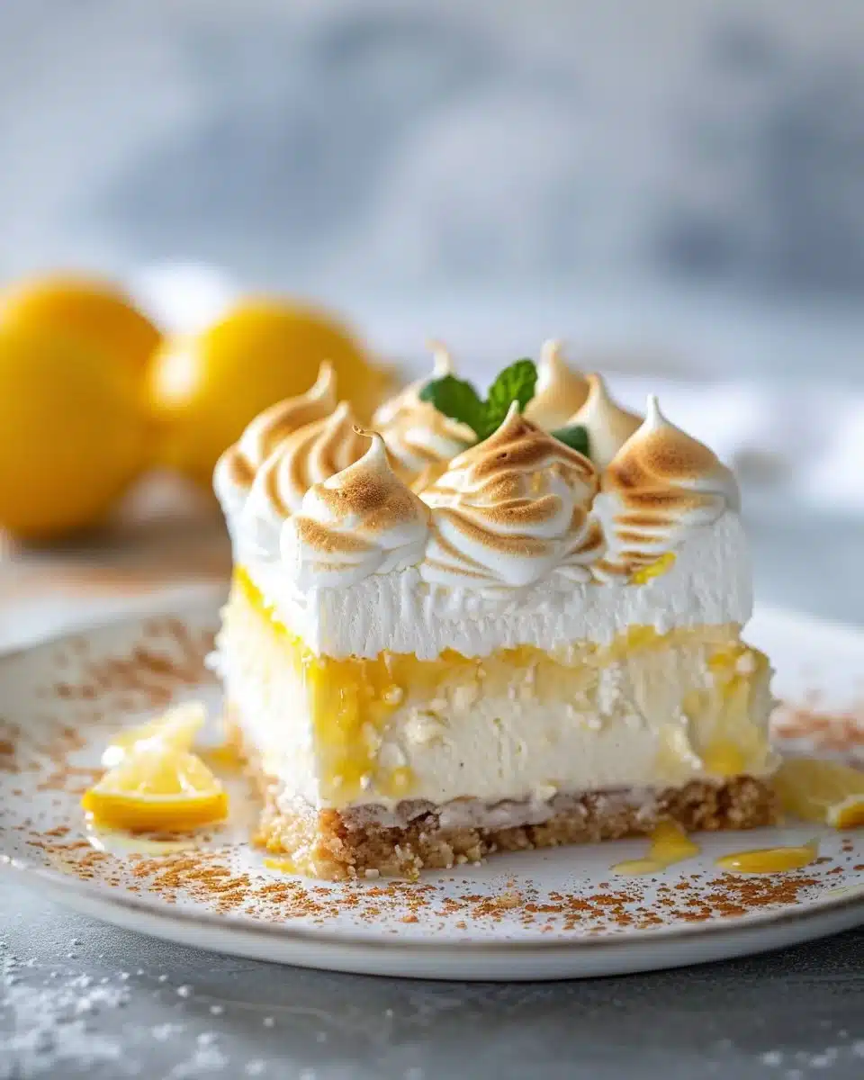 Lemon Meringue Cheesecake