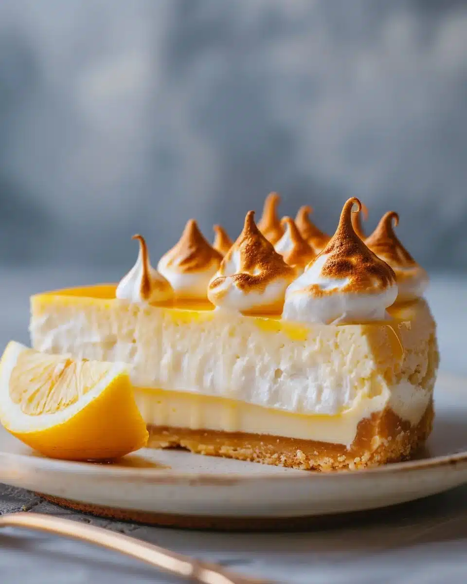 Lemon Meringue Cheesecake