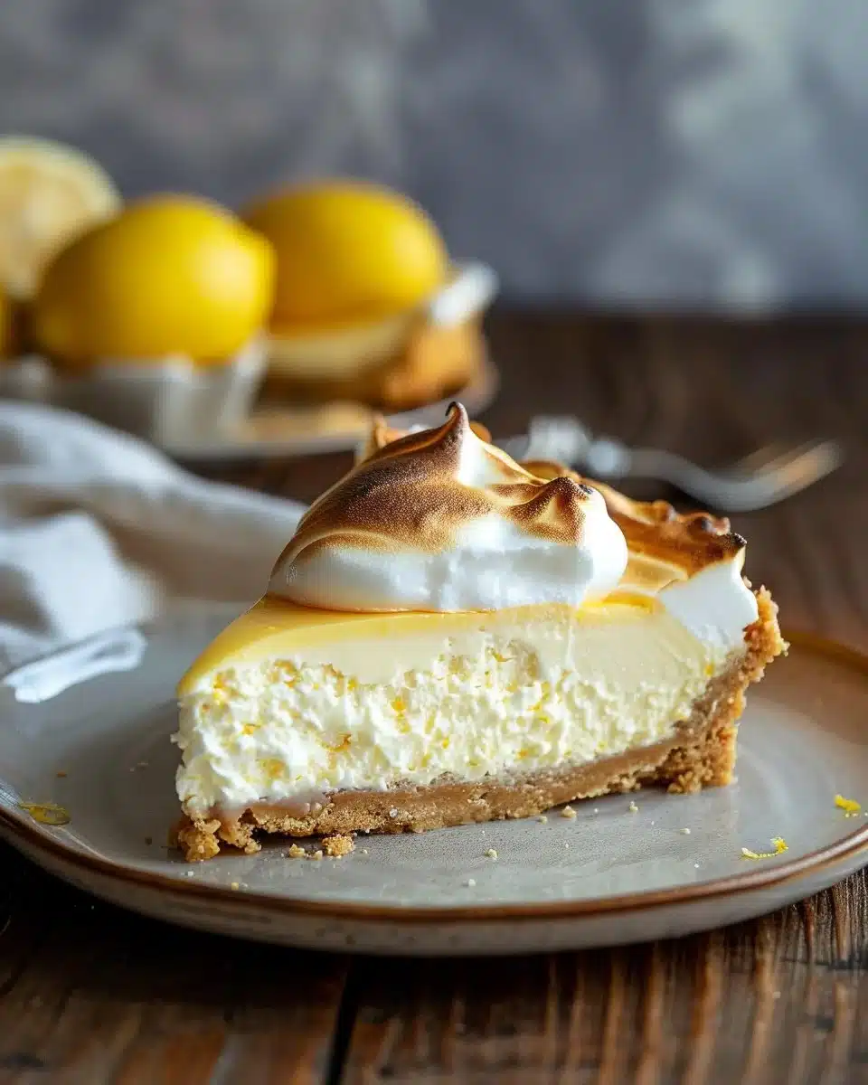 Lemon Meringue Cheesecake