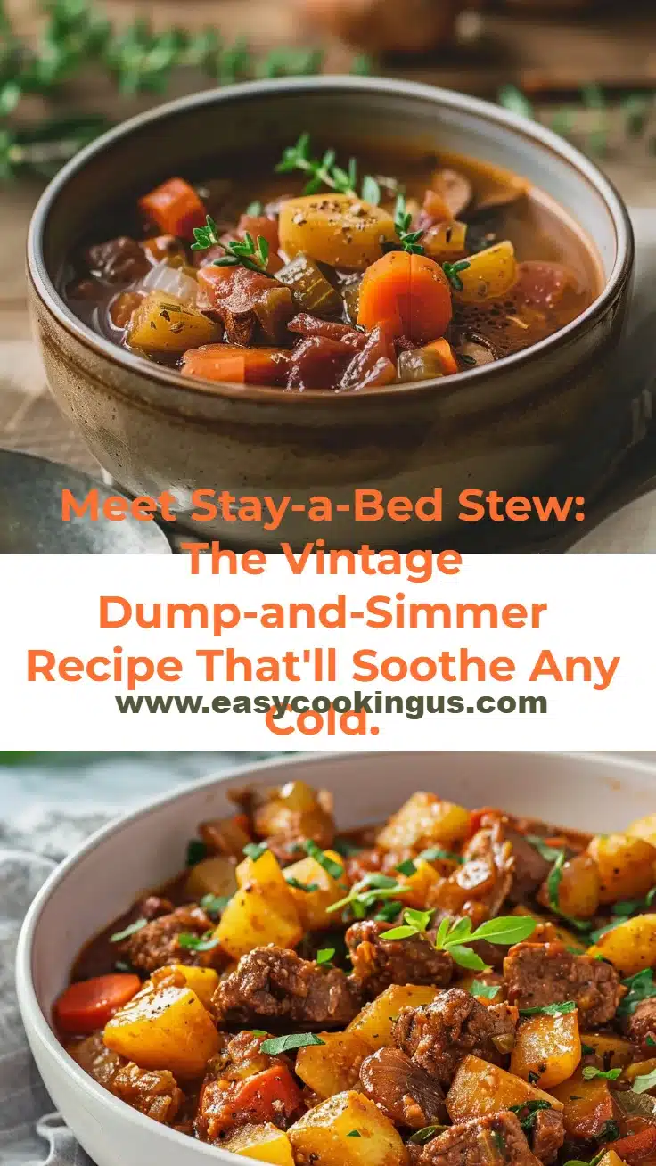 Meet Stay-a-Bed Stew: The Vintage Dump-and-Simmer Recipe That'll Soothe Any Cold.