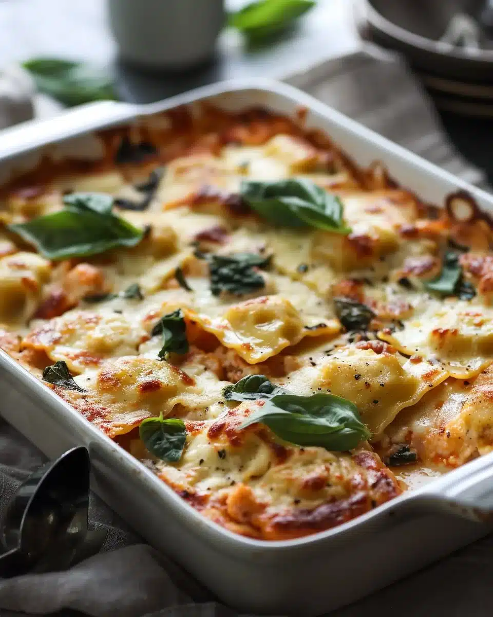 Million Dollar Ravioli Casserole