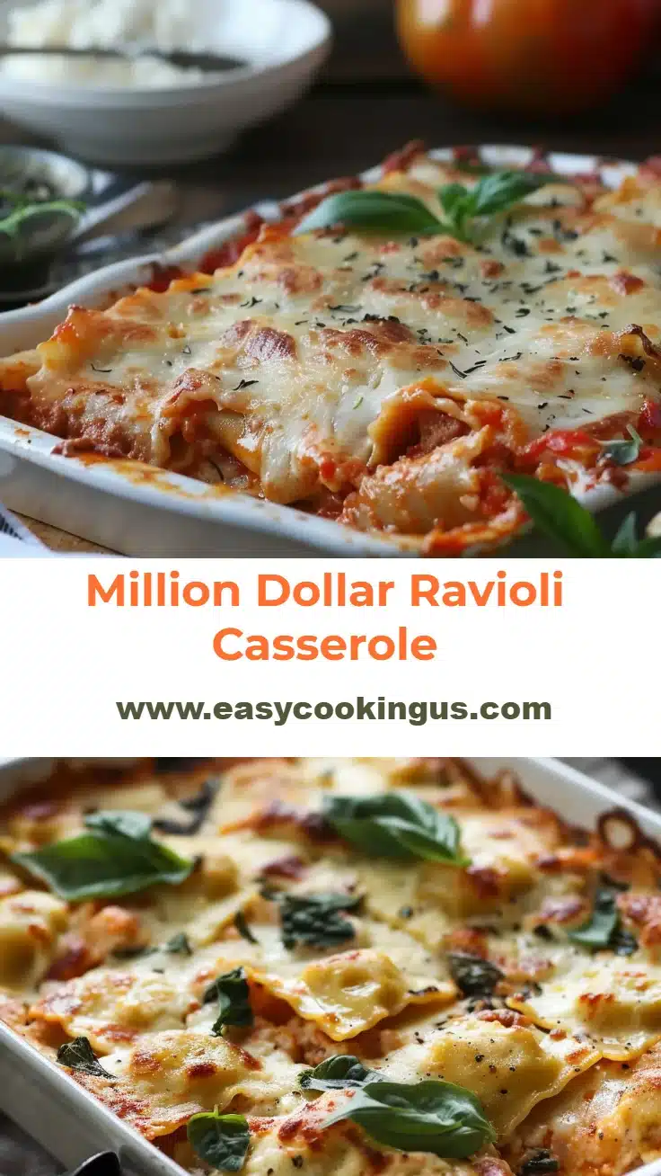Million Dollar Ravioli Casserole