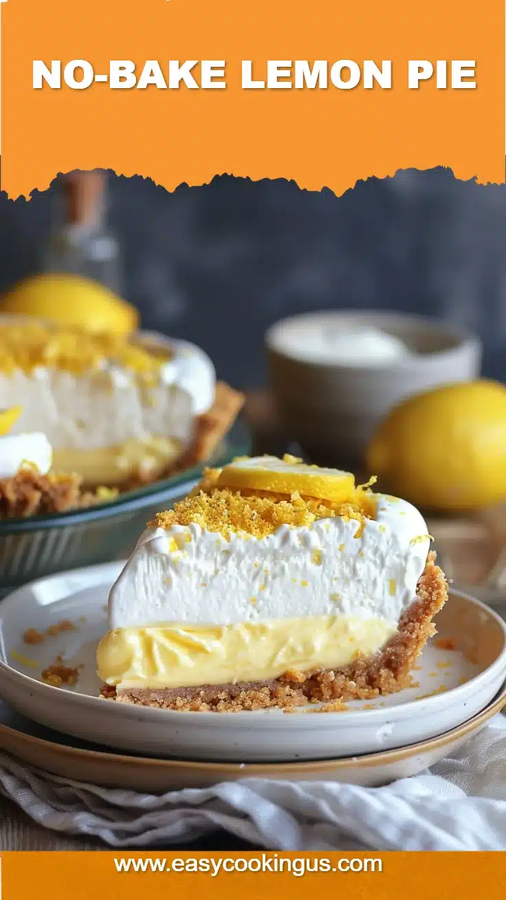 No-Bake Lemon Pie