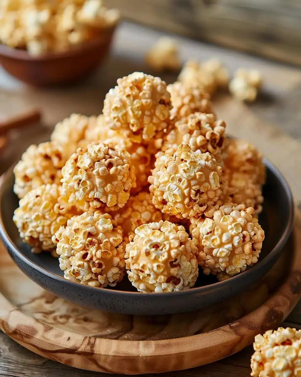 Old-Fashioned Crunchy Popcorn Balls