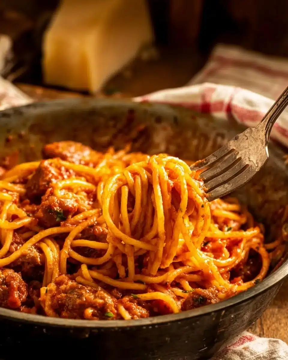 One Pot Italian Sausage Pasta
