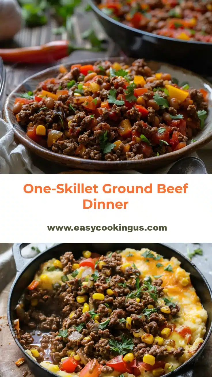 One-Skillet Ground Beef Dinner