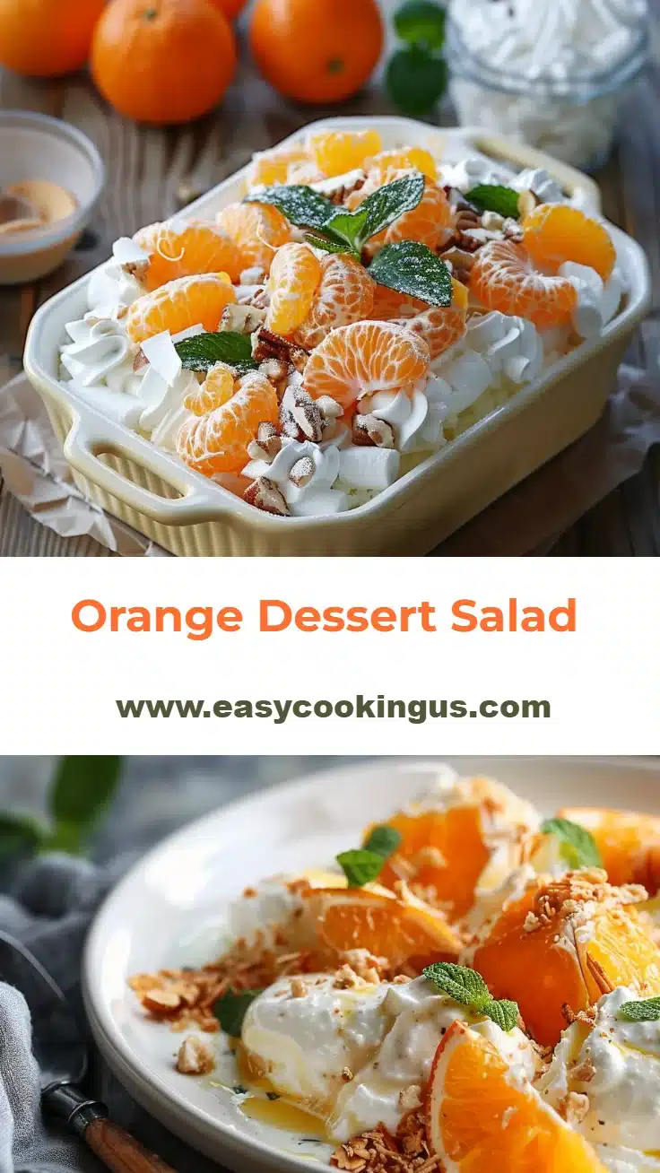 Orange Dessert Salad