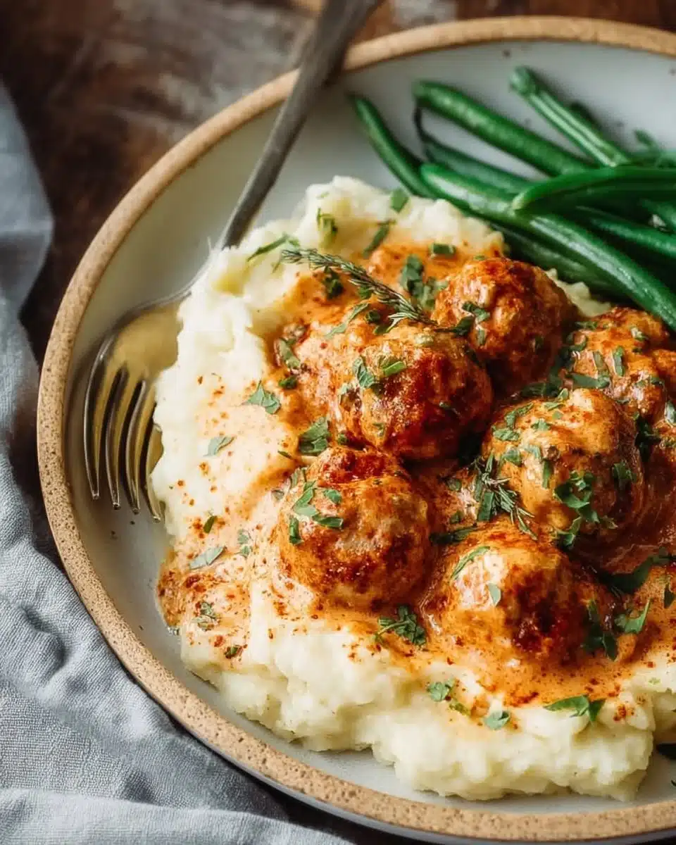 Paprika Chicken Meatballs