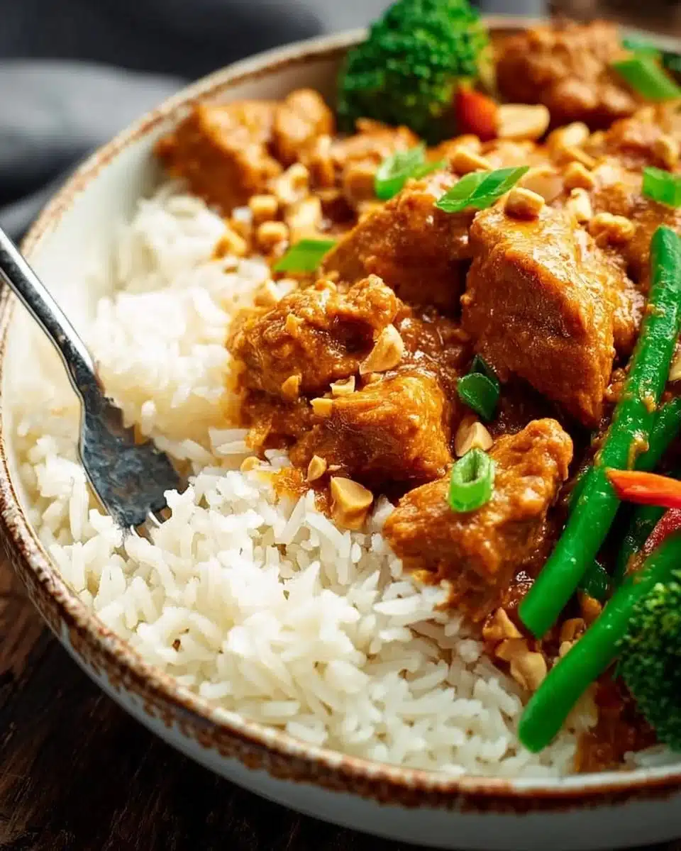 Peanut Butter Chicken