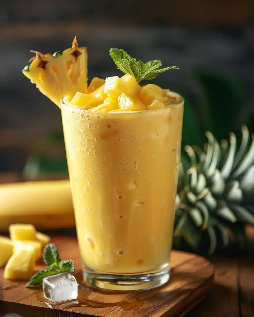 Pineapple Banana Smoothie