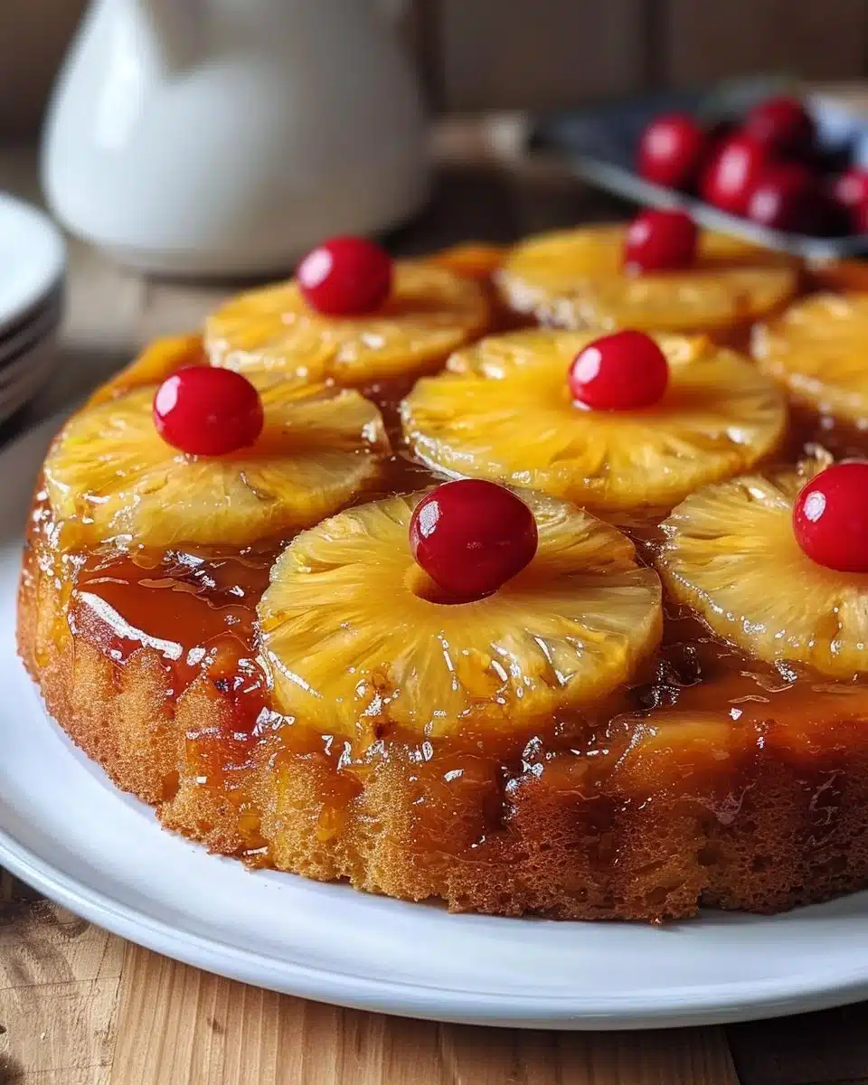 Pineapple Upside-Down Cake