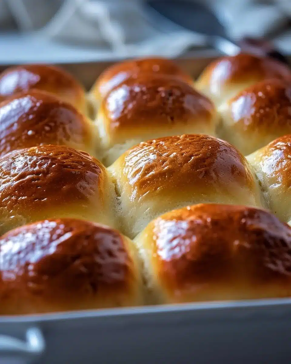 Retro Hot Yeast Rolls
