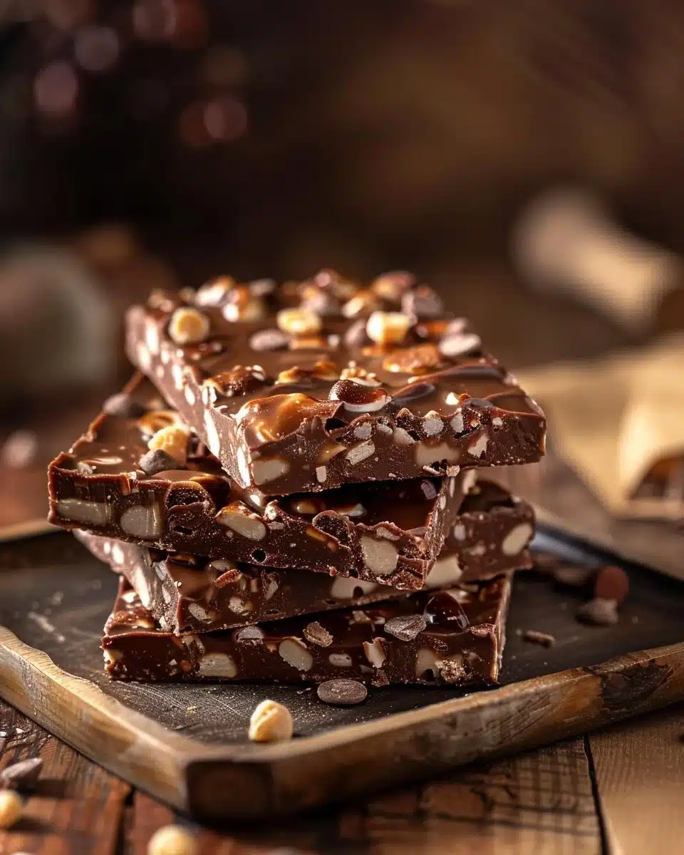 Rocky Road Candy Bars