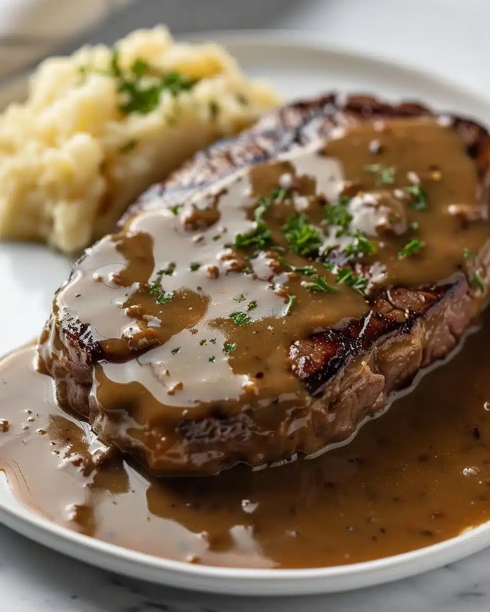 Round Steak and Gravy