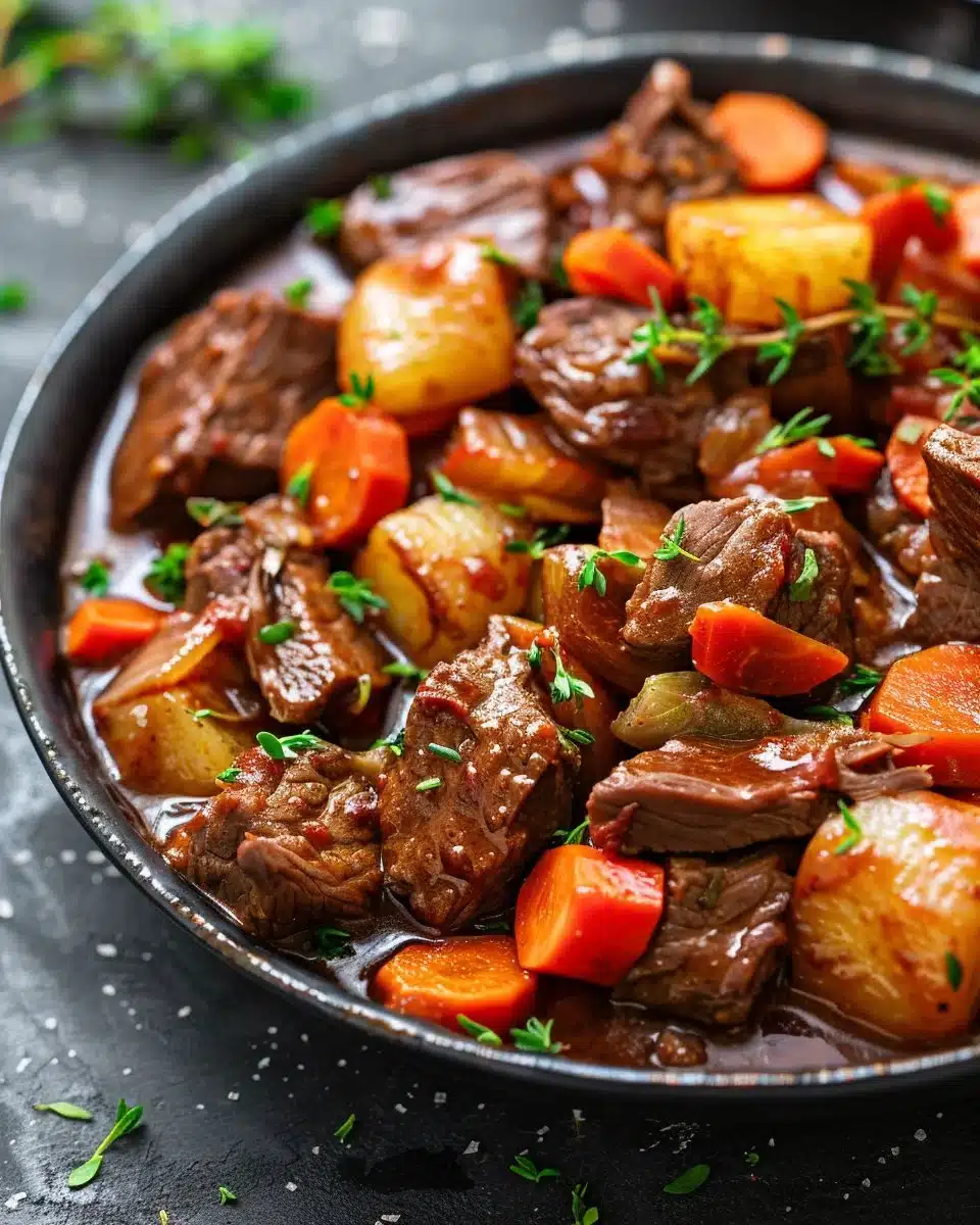 Slow Cooker Beef Stew