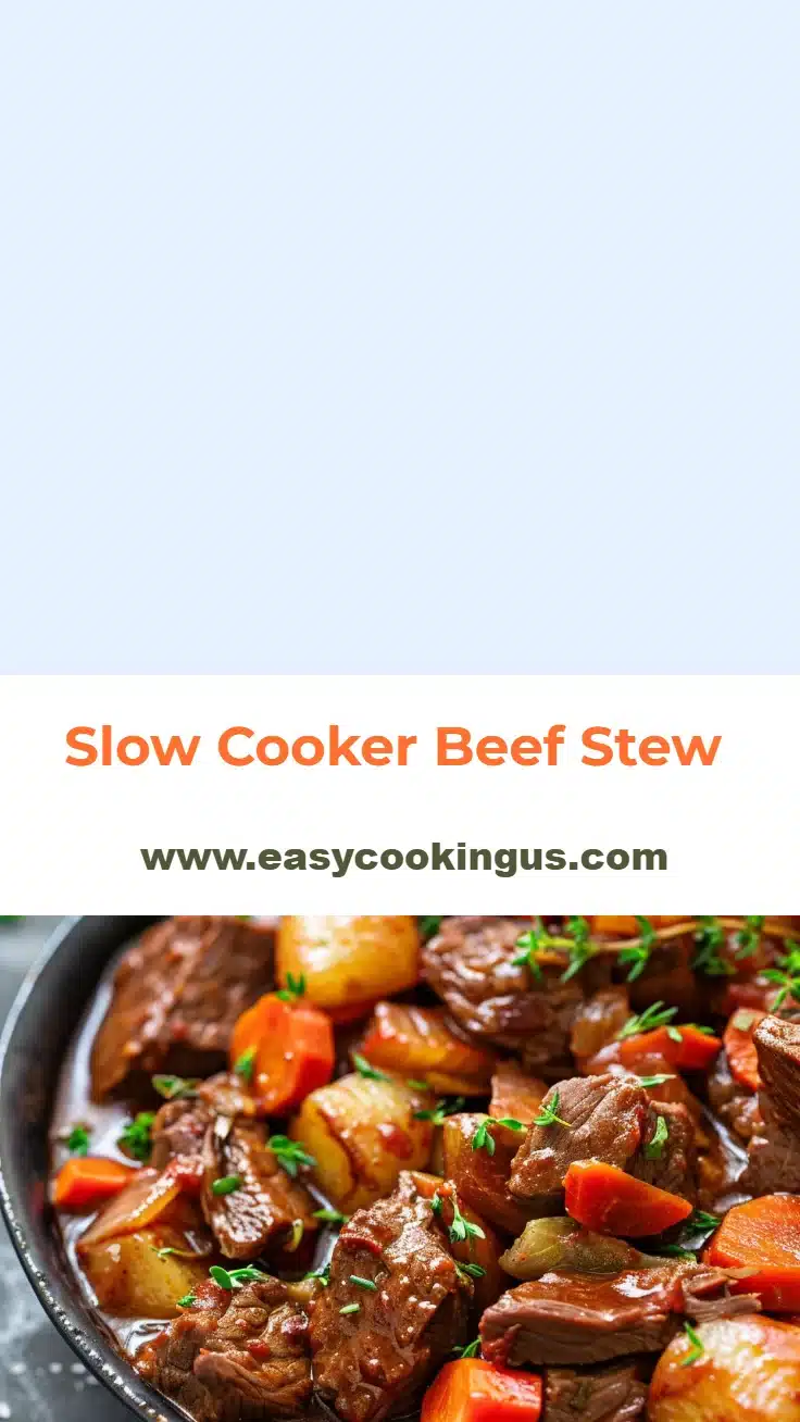 Slow Cooker Beef Stew