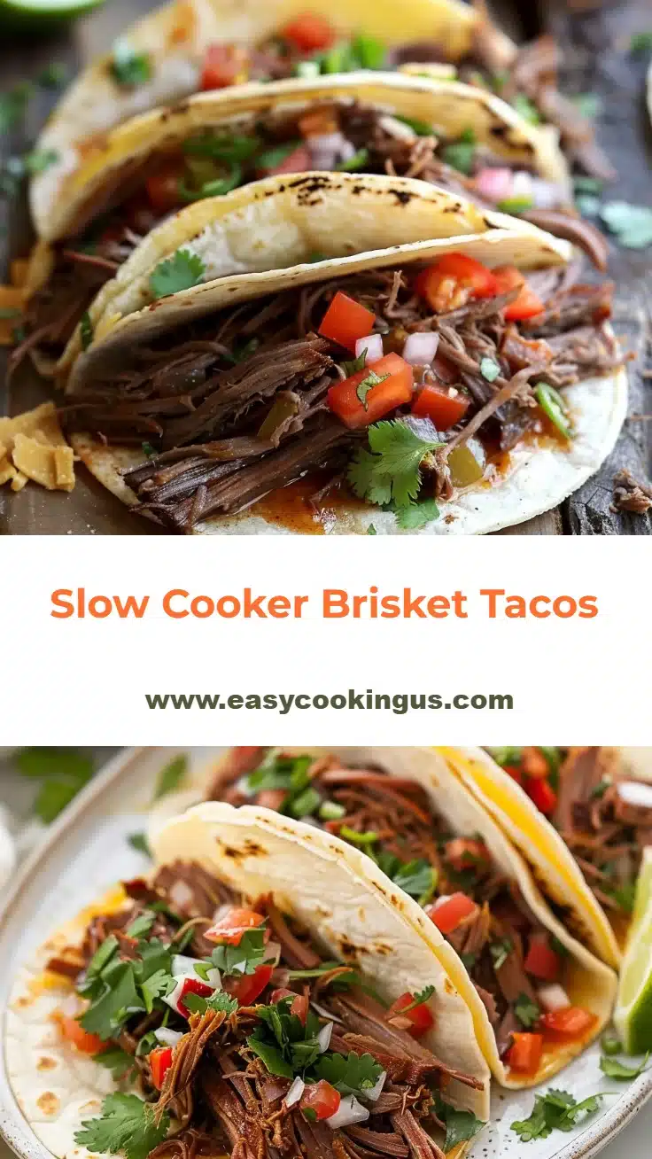 Slow Cooker Brisket Tacos