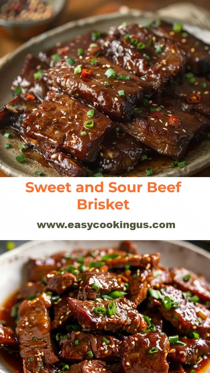 Sweet and Sour Beef Brisket