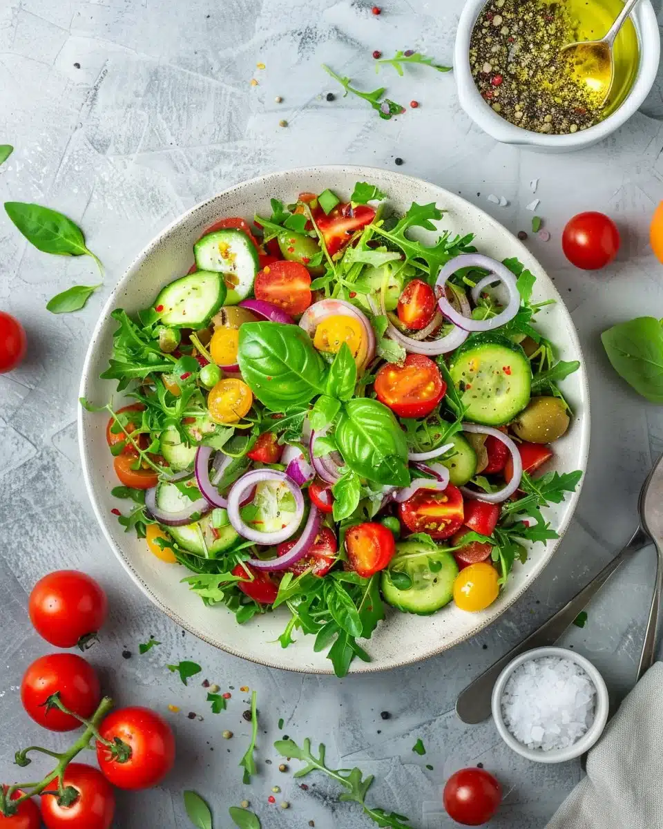 The 2-Minute Mediterranean Salad Dressing We Can't Stop Making