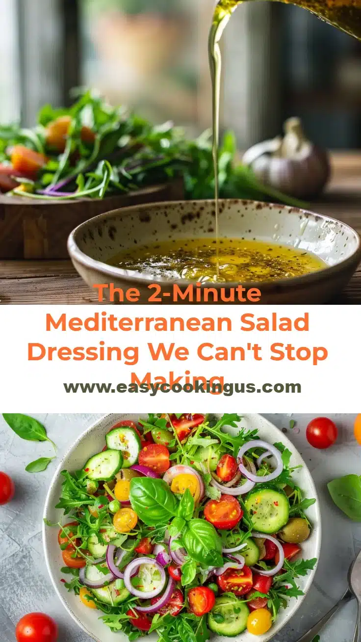 The 2-Minute Mediterranean Salad Dressing We Can't Stop Making