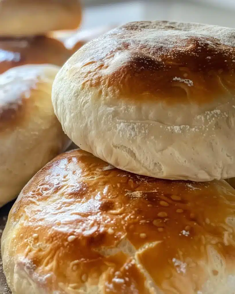 Freshly baked easy cinnamon rolls drizzled with icing