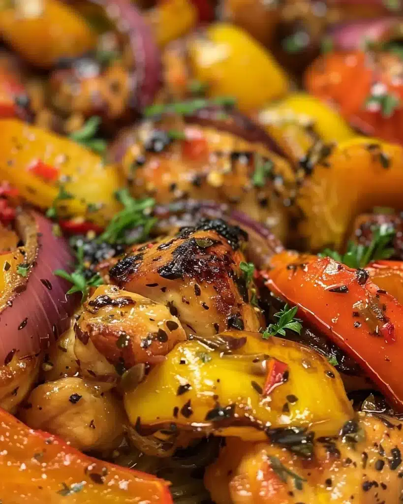 Delicious baked chicken breasts prepared by a mom of five for family meals.