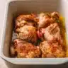 Frozen chicken stored in the freezer, demonstrating safe storage tips.