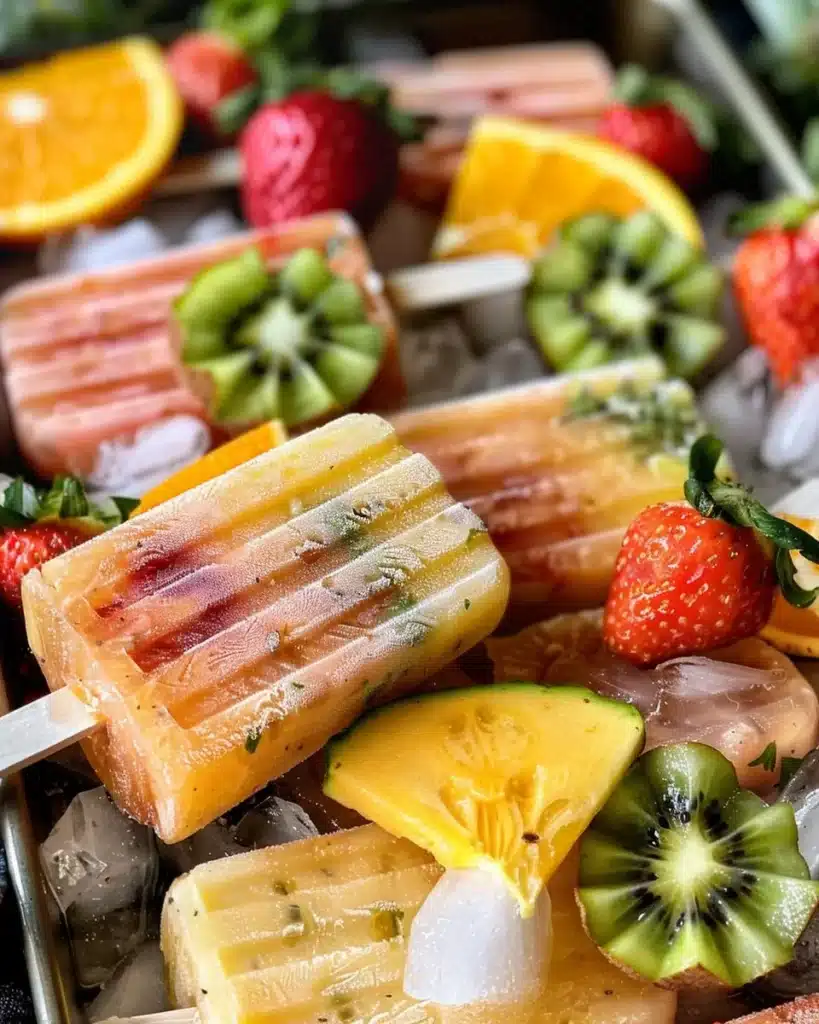 Frozen chicken packages in a freezer with a food expert's guide on storage duration