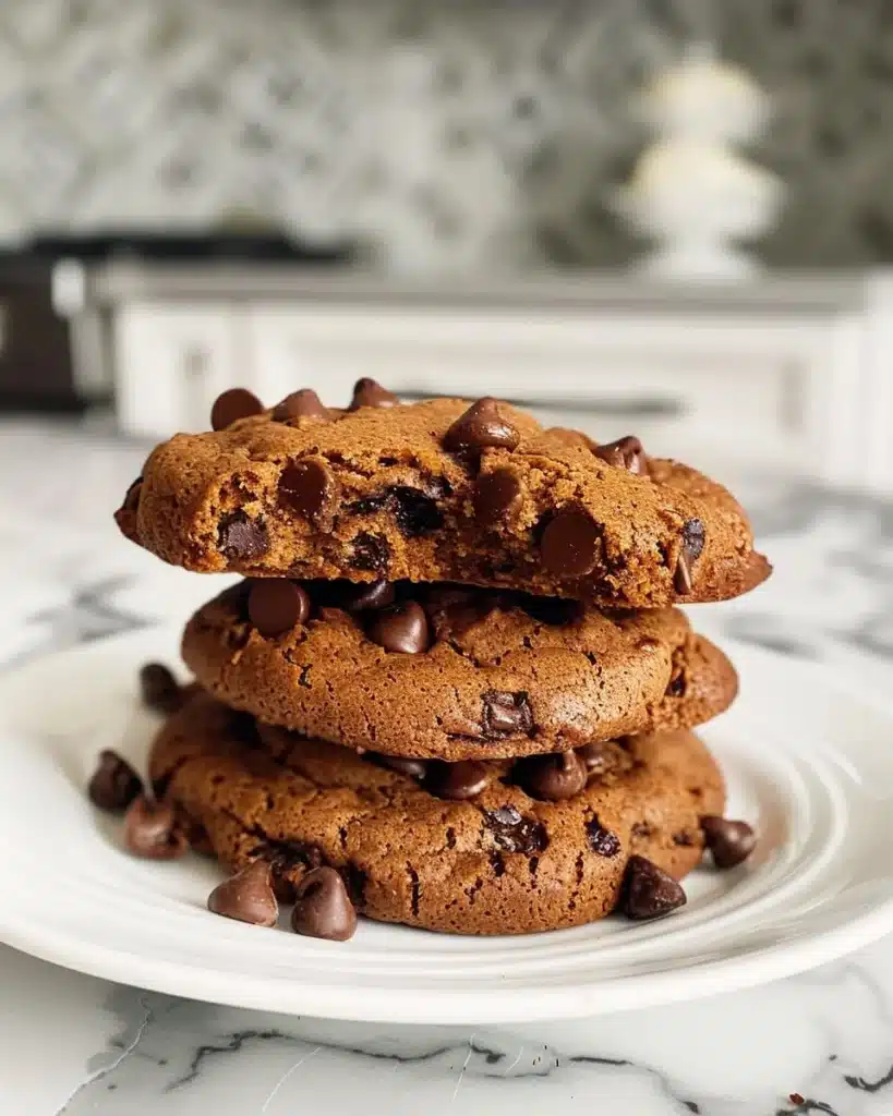 Delicious slice of old-fashioned gingerbread on a decorated table