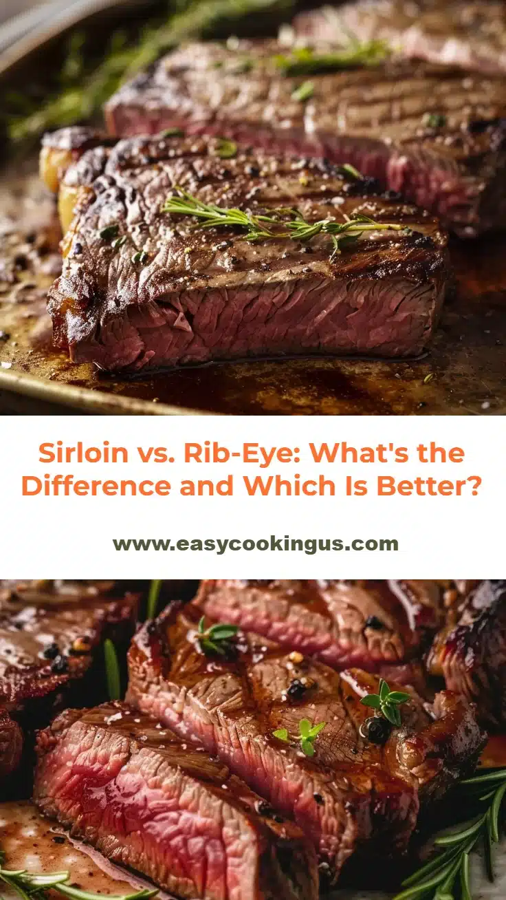 Sirloin vs. Rib-Eye: What's the Difference and Which Is Better?