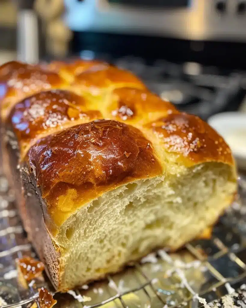 Delicious sticky toffee bread pudding served with caramel sauce