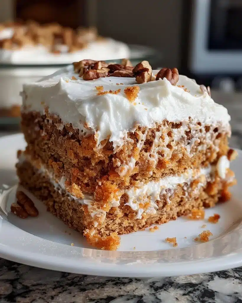 Delicious carrot cake cupcakes topped with cream cheese frosting
