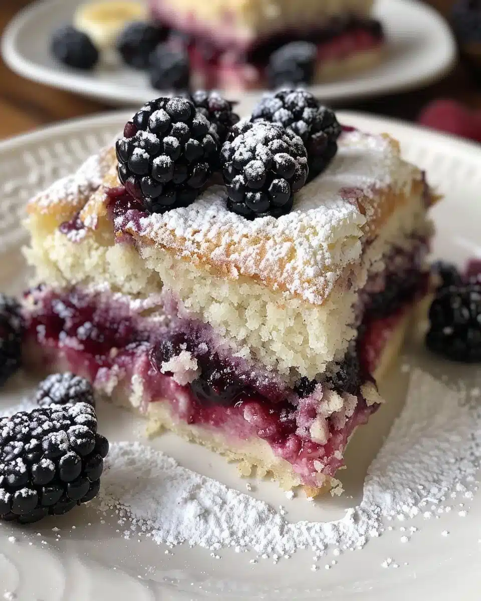 Gluten-free banana cupcakes with cream cheese frosting and blackberry curd