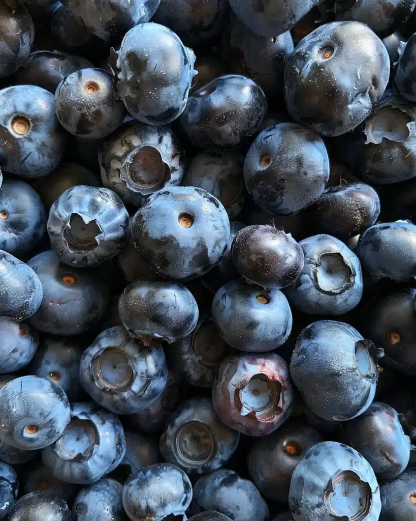 Delicious ultimate blueberry crumb cake with a crunchy topping and fresh blueberries
