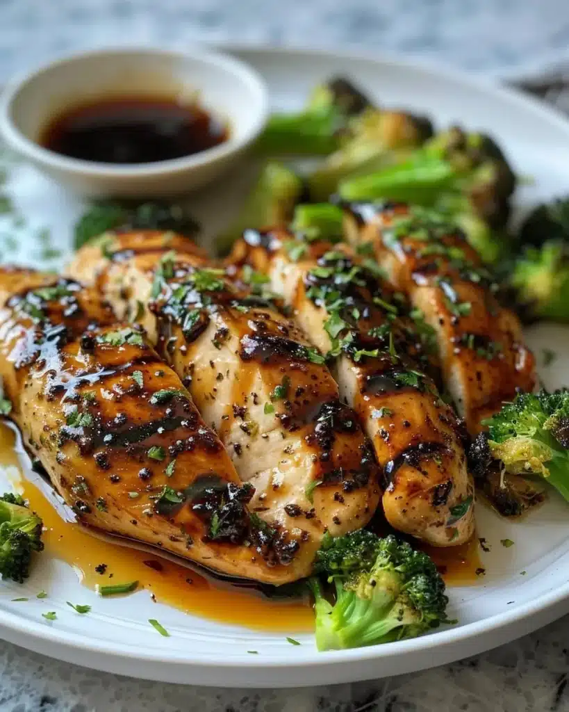 Delicious Chicken Broccoli Stir-fry served in a bowl with fresh ingredients.