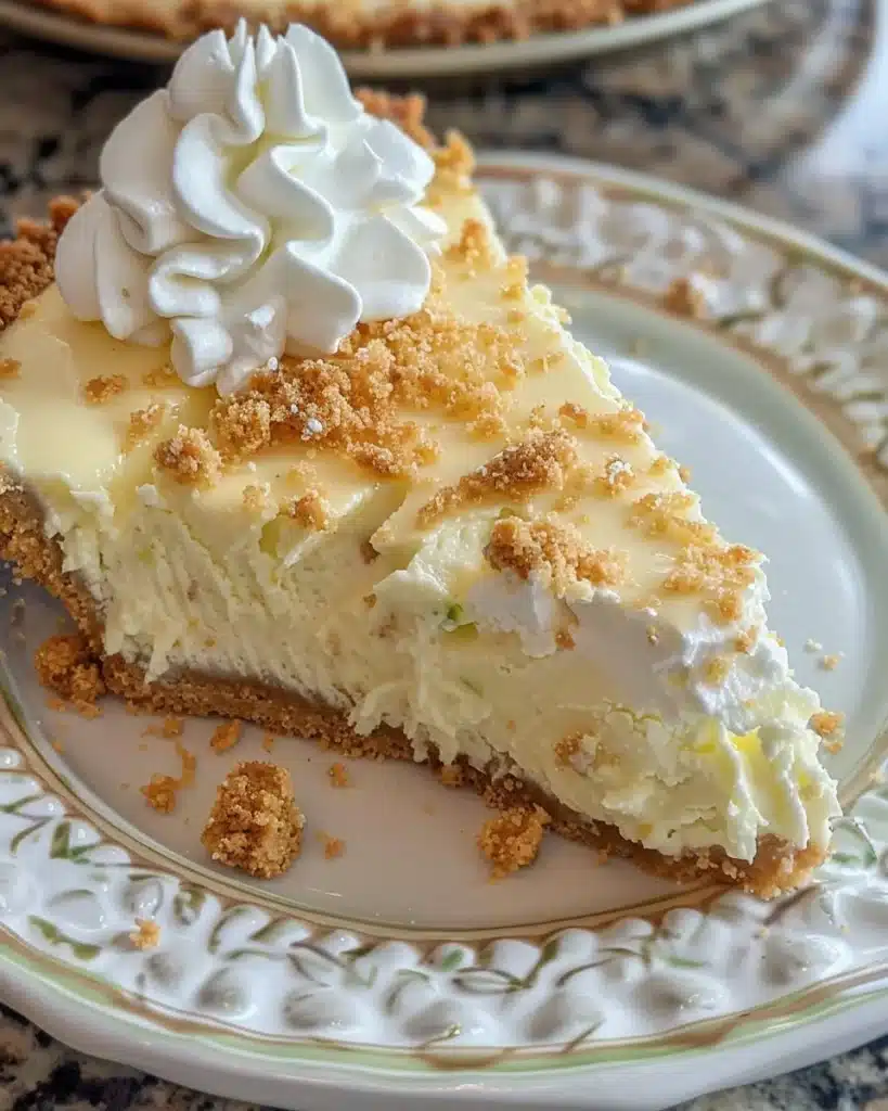 Delicious Key Lime Pie Bars served on a plate with lime slices