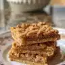 Delicious homemade Oatmeal Cream Pie Bars with creamy filling