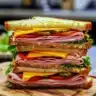 The King's Sandwich, a delicious gourmet sandwich with fresh ingredients