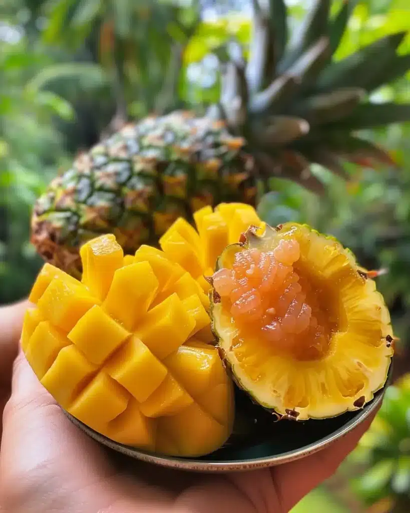 Quick Scandinavian sandwich with fresh ingredients