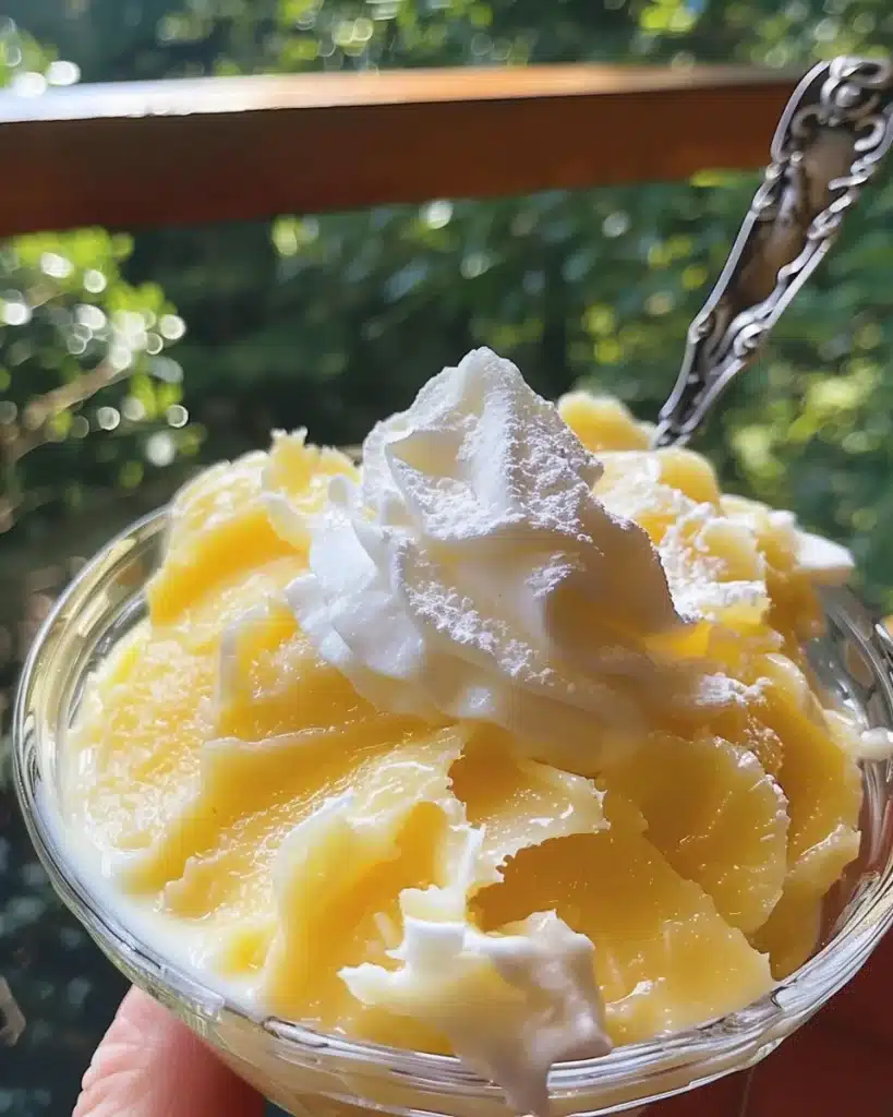 Delicious Vanilla Crème Brûlée topped with a perfectly caramelized sugar crust