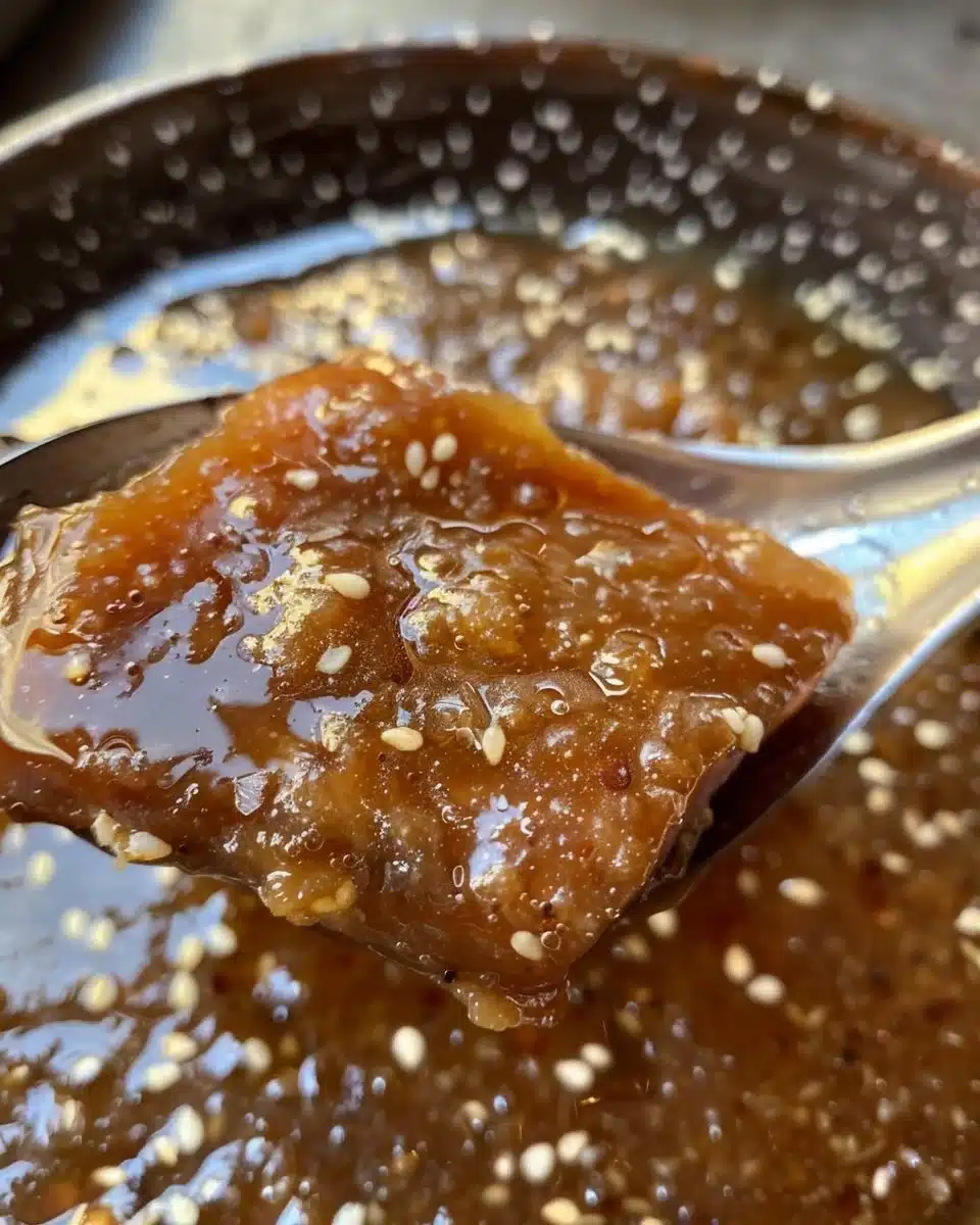 Apricot Soy Sauce Glaze