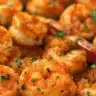 Delicious plate of spicy Buffalo Shrimp served with dipping sauce