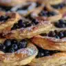Blueberry Cheese Danish Pastry Braid with a flaky crust and cream filling