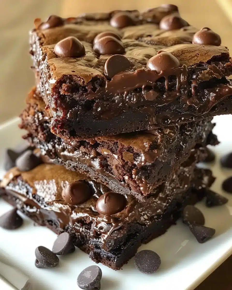 Delicious brownie dessert assortment with various toppings and flavors.